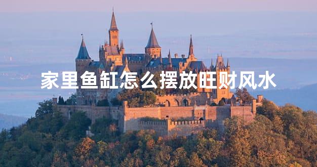 家里鱼缸怎么摆放旺财风水
